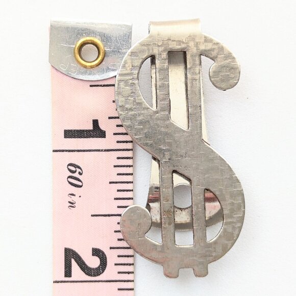 Vintage Money Clip Dollar Sign Men’s Signed Wallet Accessories - Picture 5 of 5